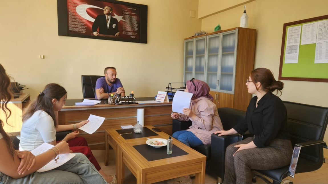 Okulumuz rehberlik servisince oluşturulan kurul ve komisyon toplantıları yapılmıştır.